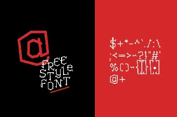 Freestyle - Graffiti Display font