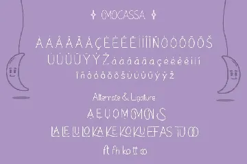 Mocassa font