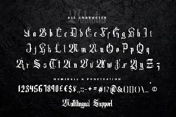 Volantis Vintage Blackletter Font