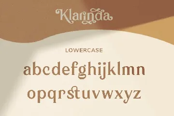 Klarinda Remenont Playful Serif font