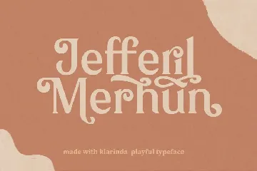 Klarinda Remenont Playful Serif font