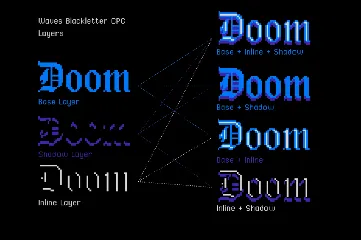 Waves CPC font