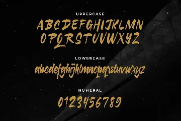 Brutaly - Handbrush Script Font