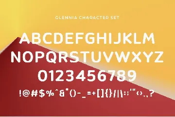 Glennia - Modern Display Sans Serif font