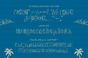 Mocktail Blues â€“ Summer Rough Font