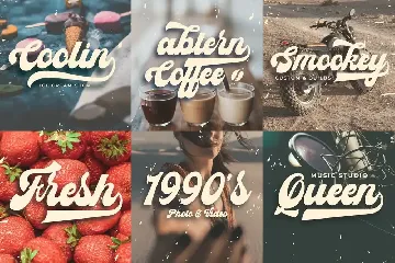 Richer - Vintage Bold Script Font