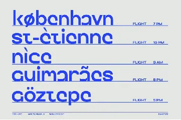 Garmot - Modern Geometric Font