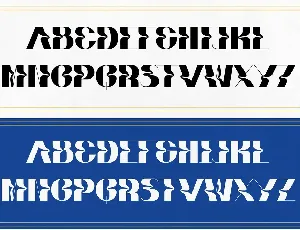 Niran - Stylish Experimental Display font