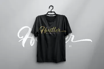 Hustler Brush font