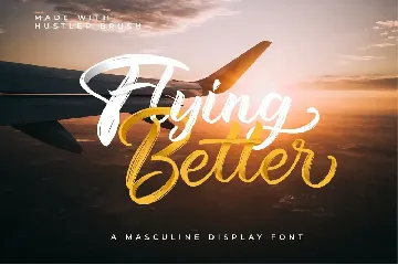 Hustler Brush font