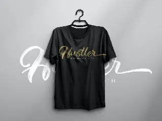 Hustler Brush font