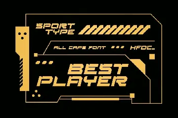 Posver Futuristic font