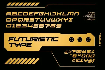 Posver Futuristic font