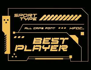 Posver Futuristic font