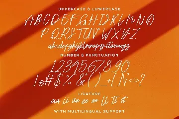 Oyange - Brush Calligraphy Font