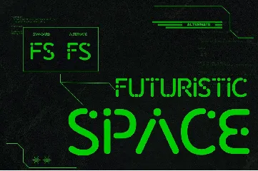 Harmos - Techno Sci-fi Font