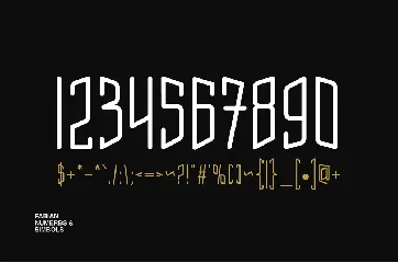 Fabian - Edgy Punk Display font