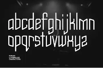 Fabian - Edgy Punk Display font