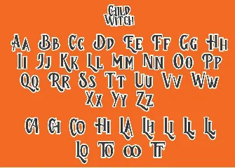 Child Witch - Halloween Typeface font