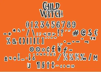 Child Witch - Halloween Typeface font