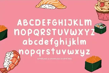 Yummy Foodies font