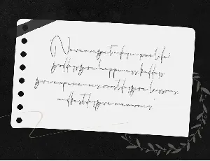 Wonderfull Vogue - Signature Font