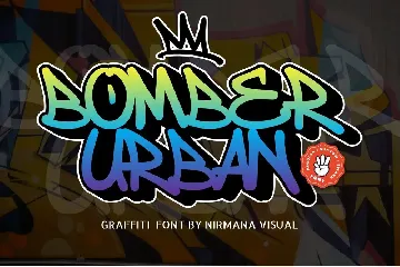 Bomber Urban - Graffiti Font