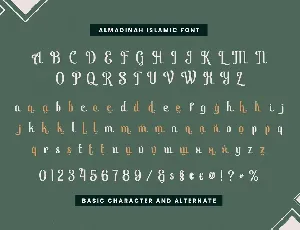 Arabic Font - Almadinah