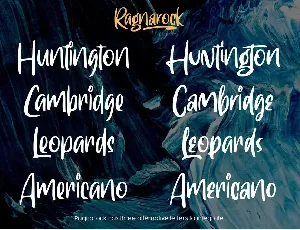 Ragnarock Display Font