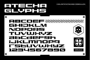 Atecha Sport Sci-Fi font