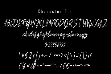 Brushee - Handbrush Font