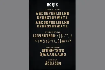 Bonie - Vintage Font