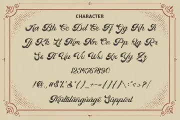 Mahacara - Vintage Script font