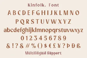 Kinfolk font