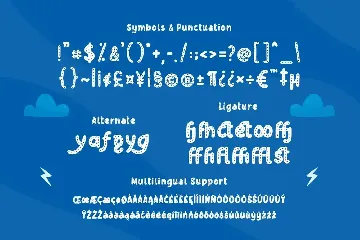 Stitch Boy â€“ Sprinkles Font