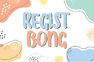 Regist Bong - Fun Children font