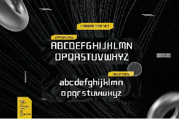 Detroid - Modern Futuristic Font