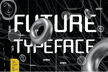 Detroid - Modern Futuristic Font