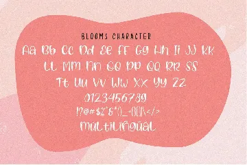 Blooms - Handwritten Font