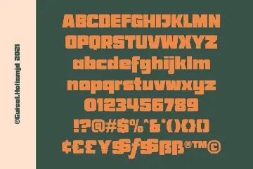 Guisol Bold Sans font