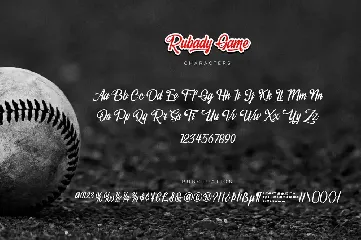 Rubady Game font