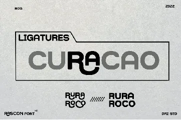 Rascon - Geometric Sans Sarif Font