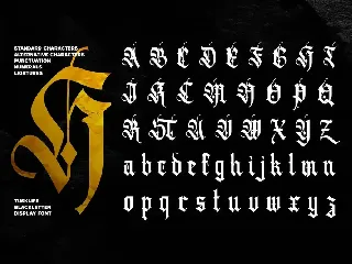 Tusklife font