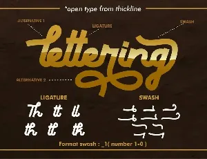 Thickline - Classic Bold Font