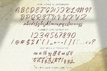 Nathallis - Handwritten Font