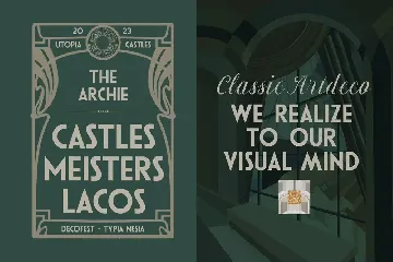 Decofast - Vintage Art Deco Sans Serif Font