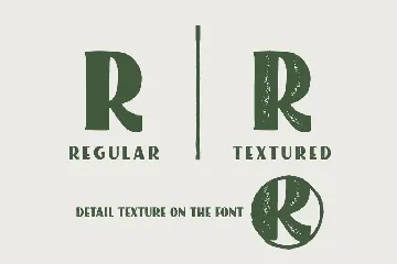 ROUGHET TYPEFACE font