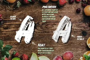 Grocery Brush font