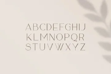 Sequoia Typeface font