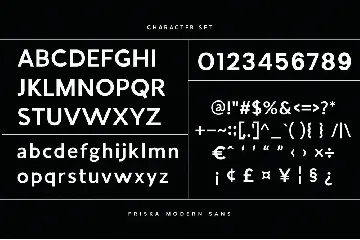 Friska font